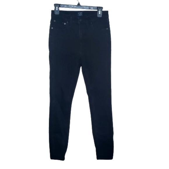 J. Crew Factory High-Rise Skinny Black Jean - Picture 1 of 12